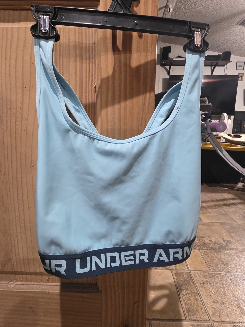 Under Armour Women’s Light Blue Sports Bra Tank